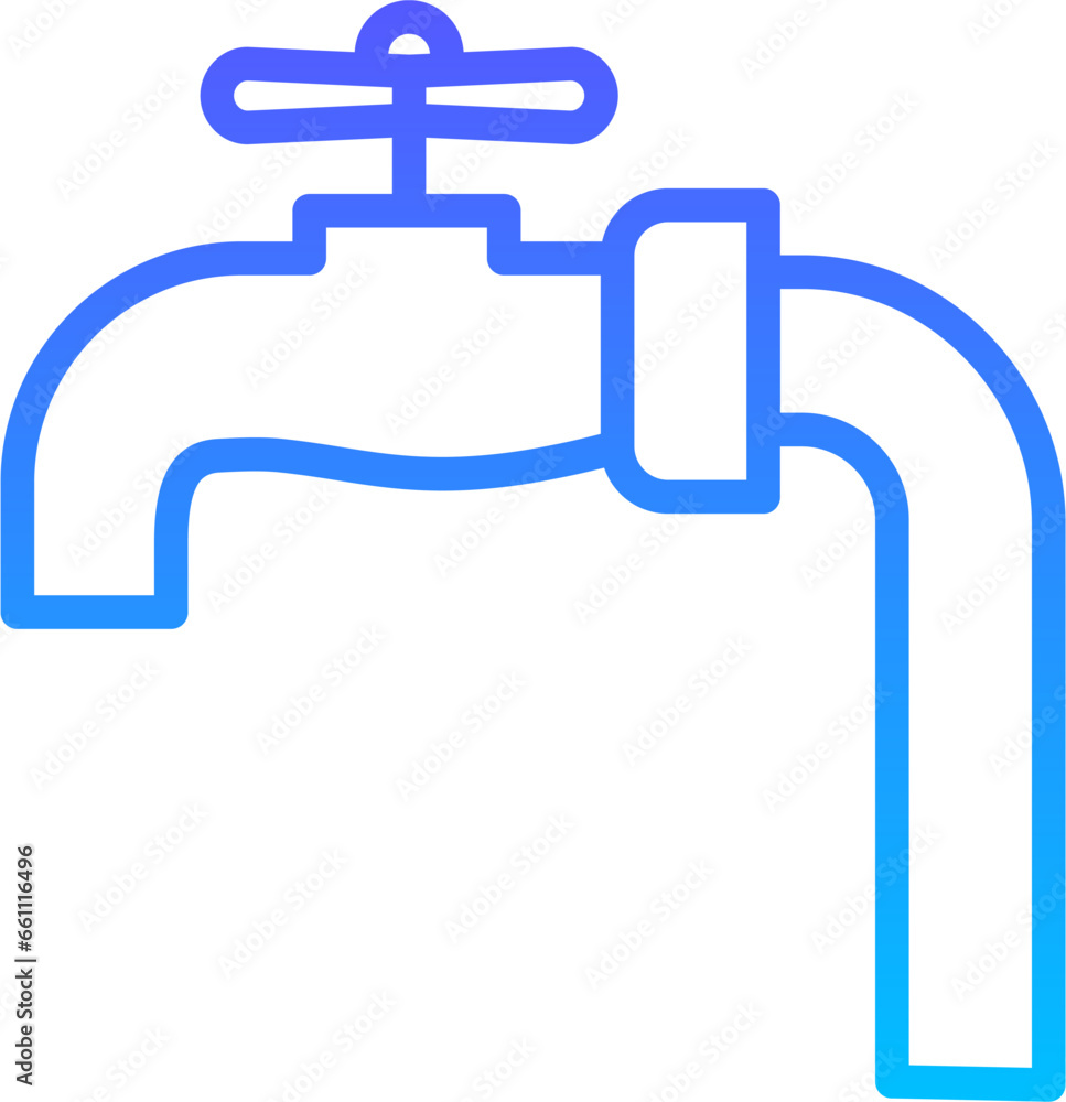 Water Line Gradient Icon pictogram symbol visual illustration Water Line Gradient Icon pictogram symbol visual illustration