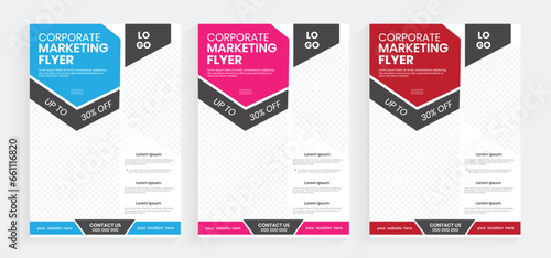 Professional A4 size corporate agency clean flyer design, abstract creative business flyer design, A4 promotional marketing corporate flyer design, advertisement vector paper sheet, handout design
