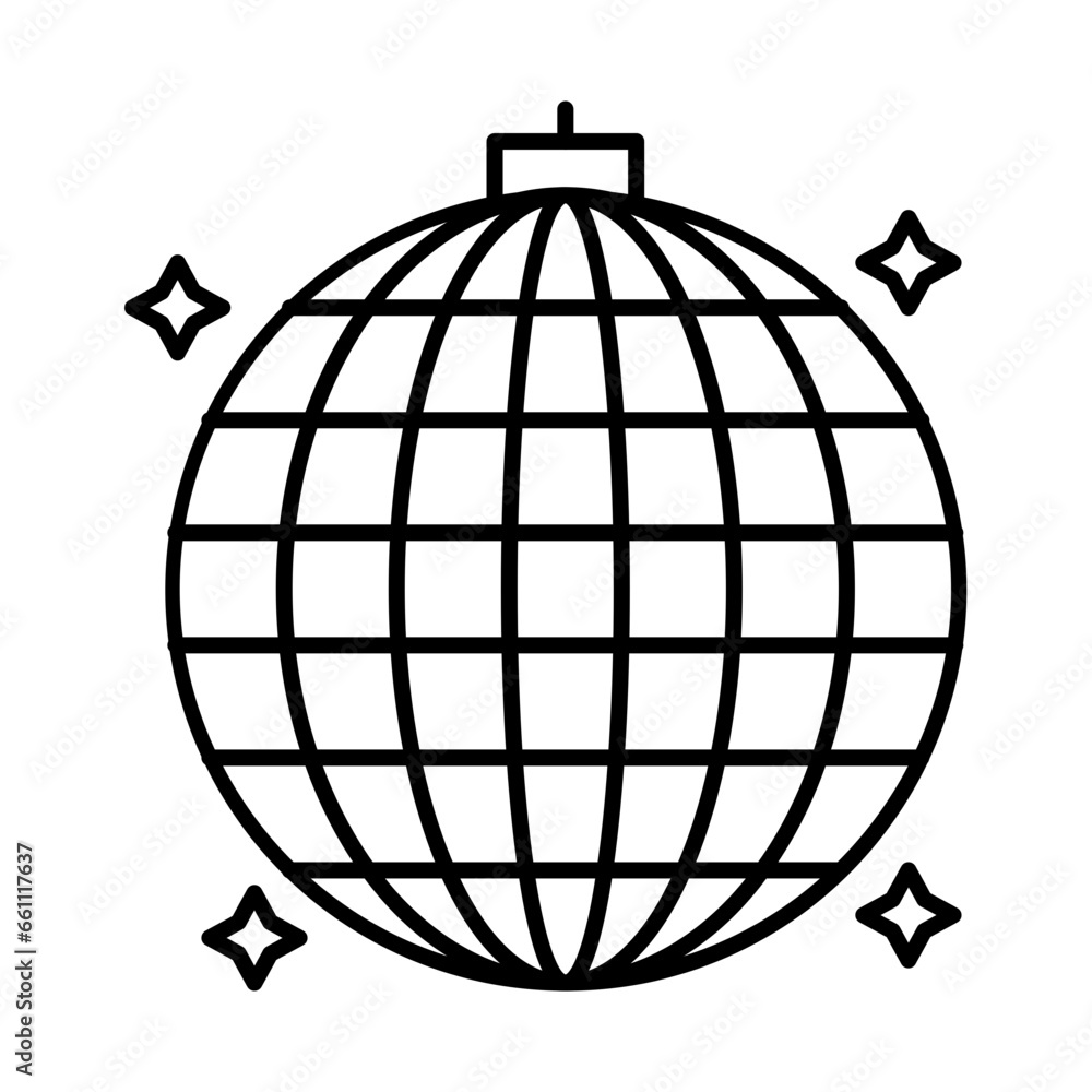 Mirror Ball Icon Design Mirror Ball Icon Design