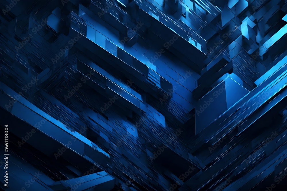 Obraz premium dark blue abstract colorful background