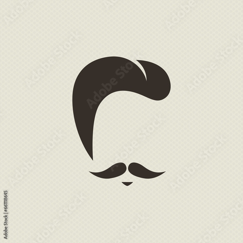 silhouette of men vector illistration