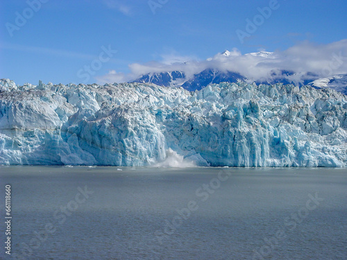 Glacier Bay glacier calving
