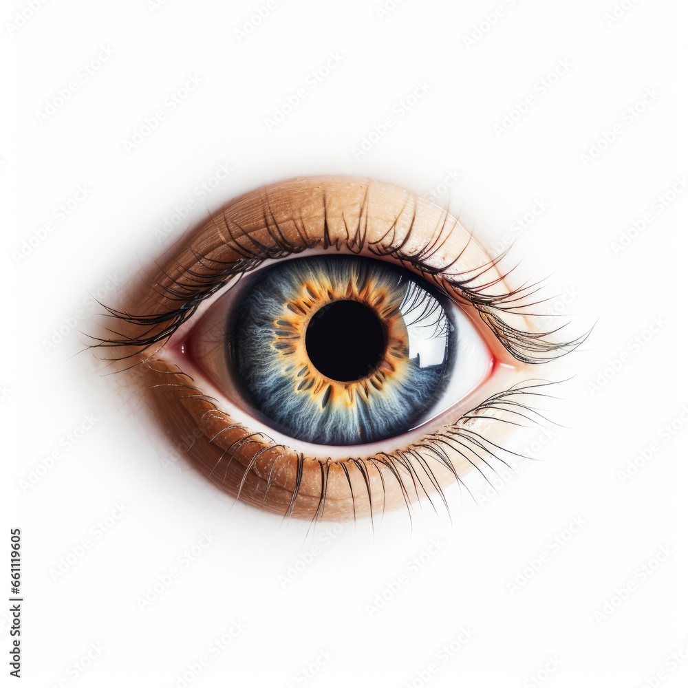 A captivating eye with long, beautiful eyelashes A captivating eye with long, beautiful eyelashes