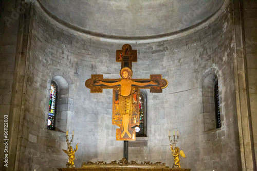 Big crucifix in Lucca Cathedral