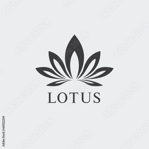 spa beauty logo layout design