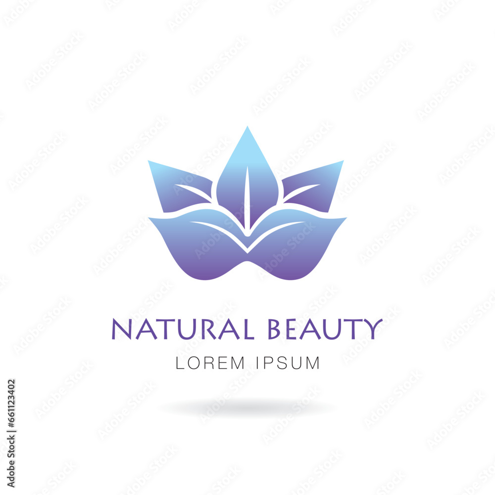 spa beauty logo layout design spa beauty logo layout design