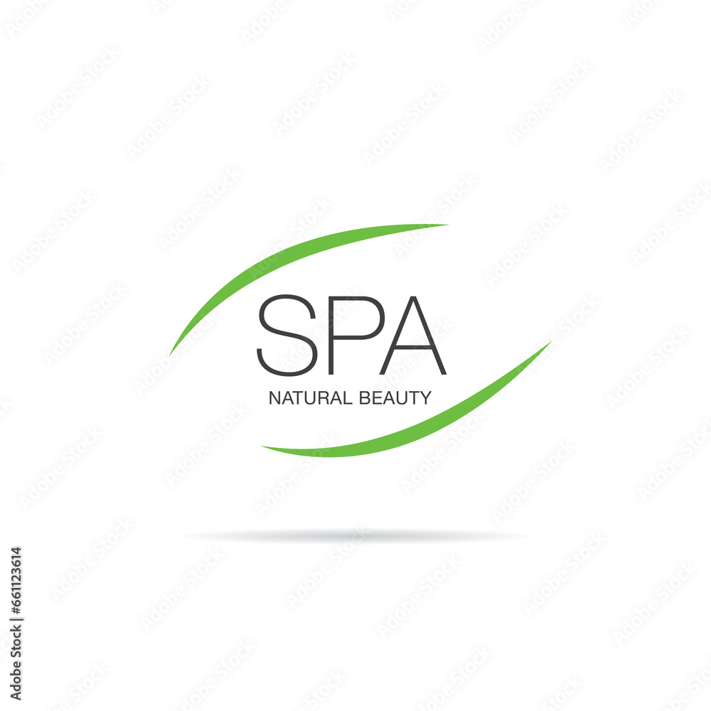 spa beauty logo layout design spa beauty logo layout design