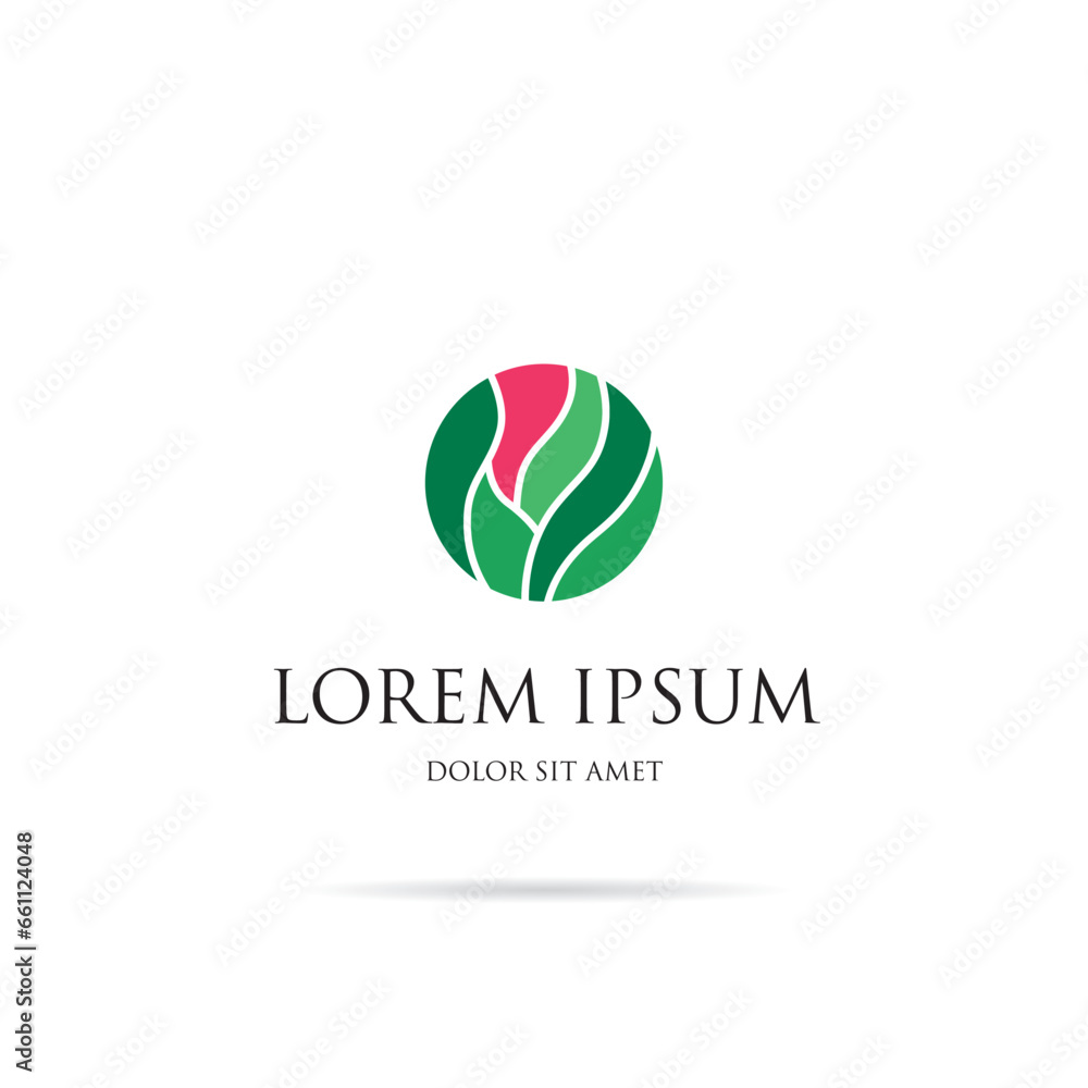 spa beauty logo layout design spa beauty logo layout design
