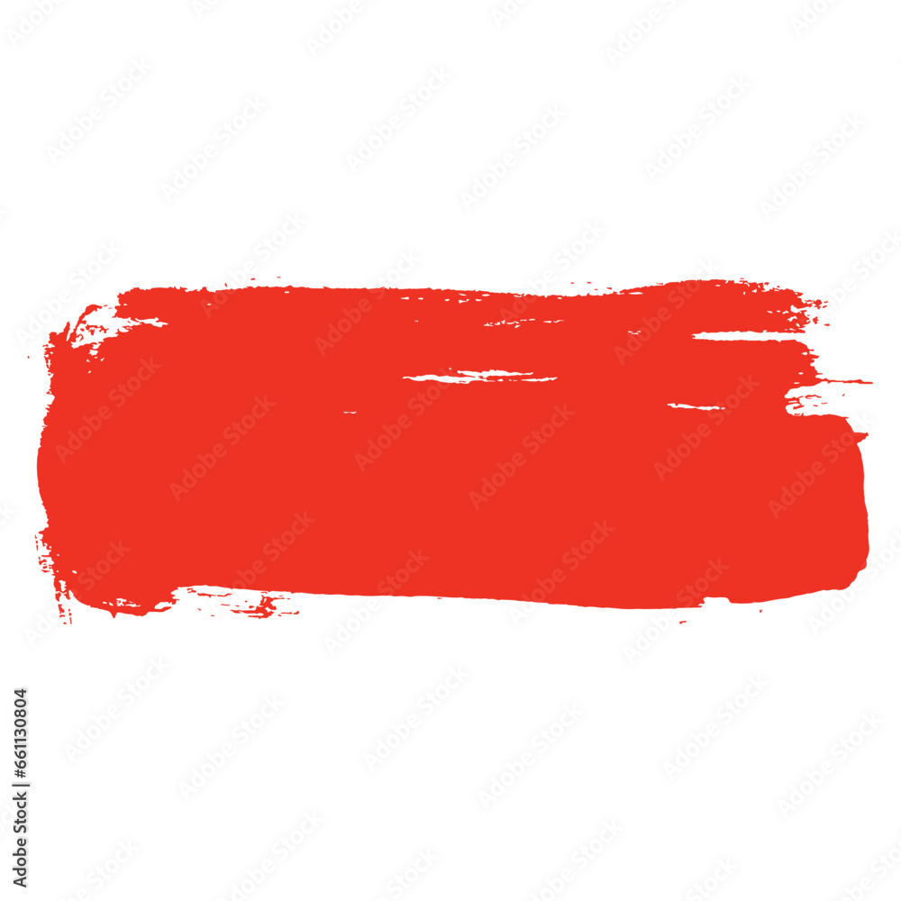 red ink paint brush stroke red ink paint brush stroke