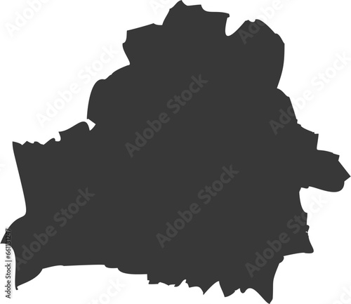 Belarus Map Flat Icon pictogram symbol visual illustration
