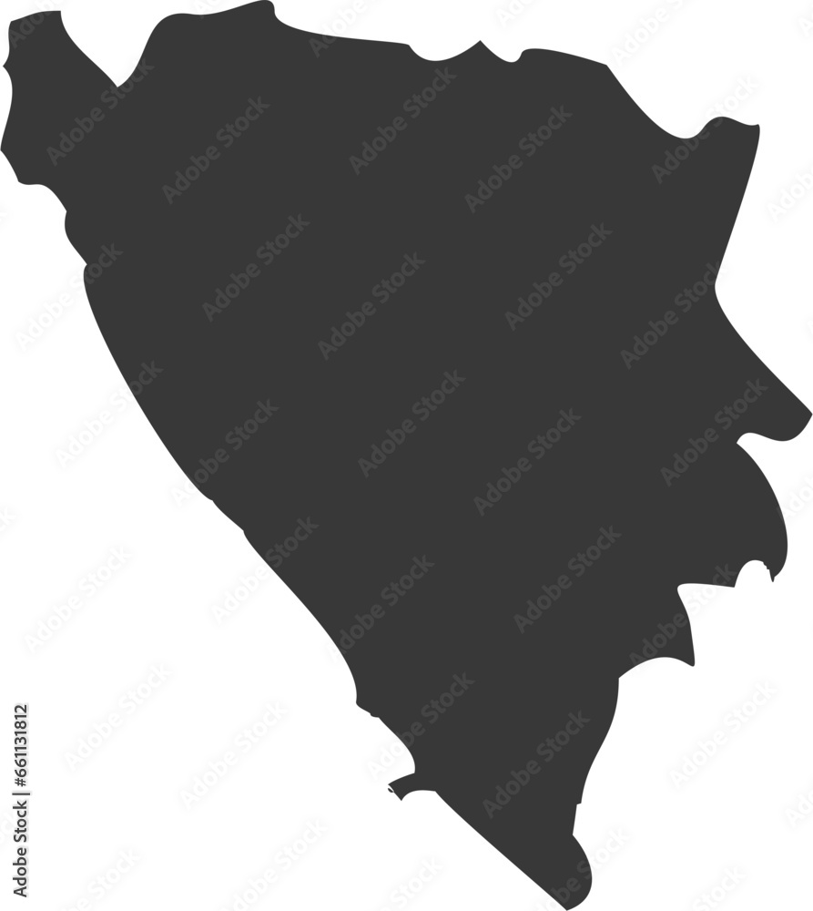 Bosnia and Herzegovina Flat Icon pictogram symbol visual illustration Bosnia and Herzegovina Flat Icon pictogram symbol visual illustration