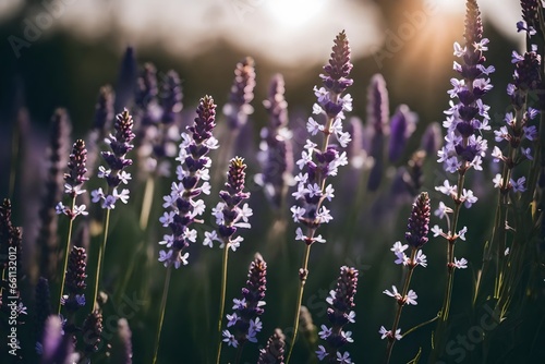 lavender in the field