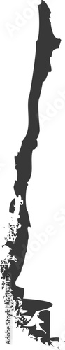 Chile Flat Icon pictogram symbol visual illustration