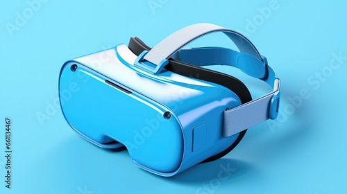 3d VR Device Illustration Isolated Background