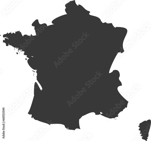 France Flat Icon pictogram symbol visual illustration