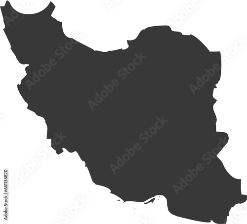 Iran Flat Icon pictogram symbol visual illustration