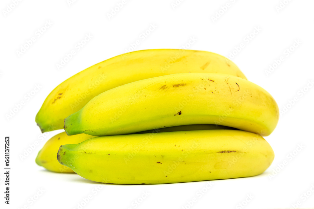 the fresh natural banana fruit