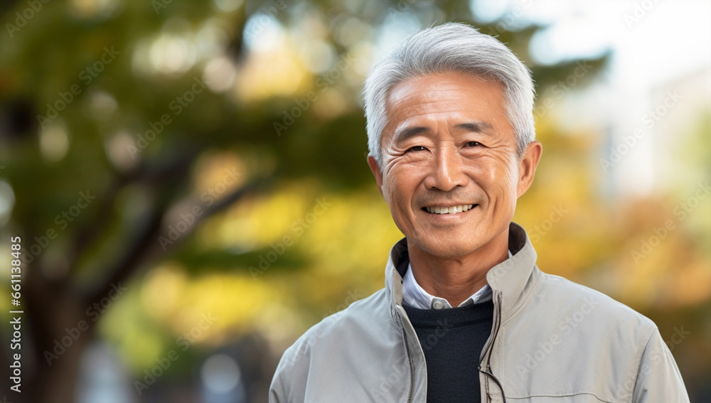 Man outdoors male person portrait senior happy Man outdoors male person portrait senior happy