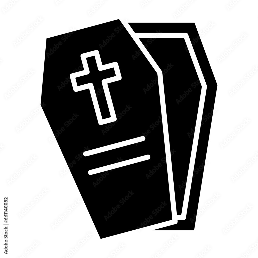 Obraz premium Casket Icon