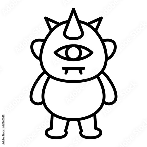 Cyclop Monster Icon