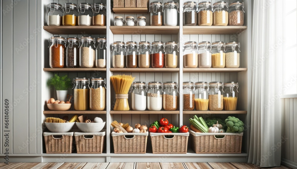 Tidy and Organized Kitchen Storage Tidy and Organized Kitchen Storage