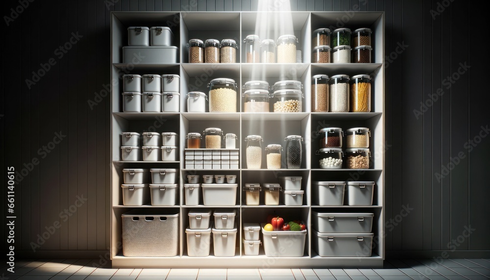 Tidy and Organized Kitchen Storage Tidy and Organized Kitchen Storage
