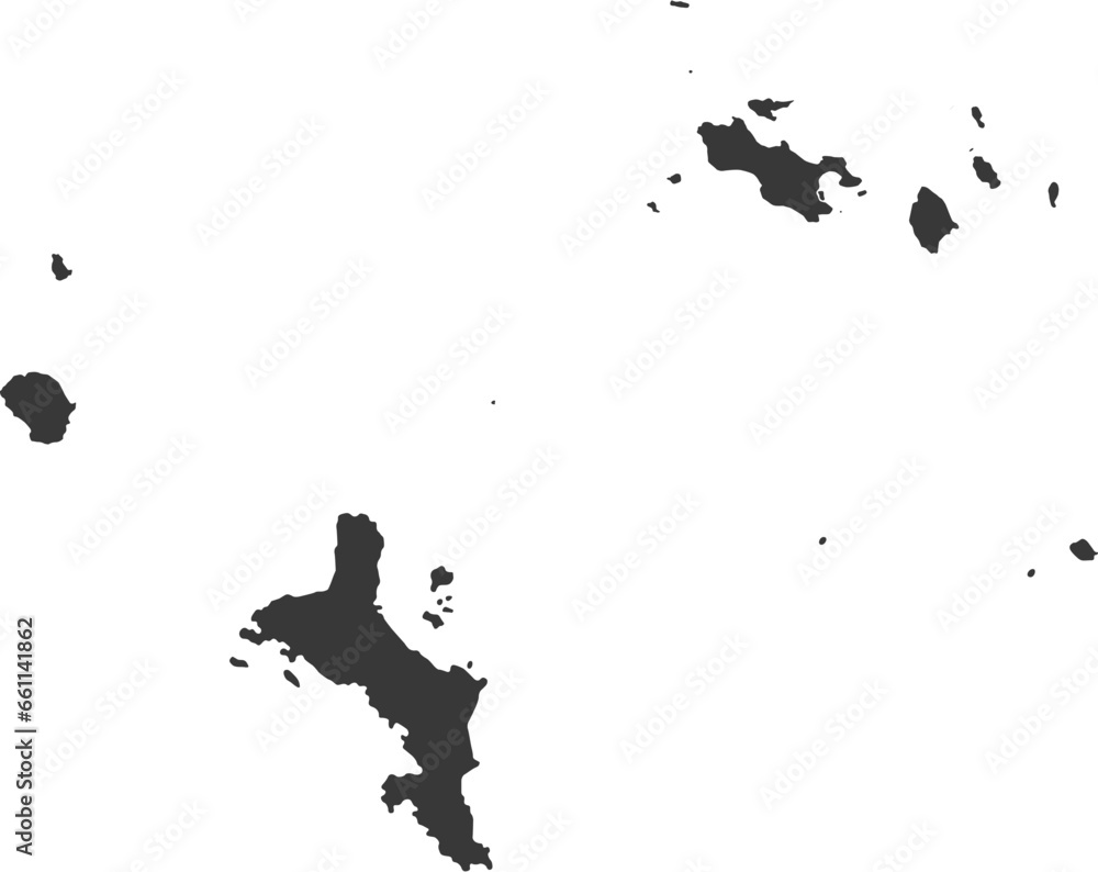 Seychelles Map Flat Icon pictogram symbol visual illustration