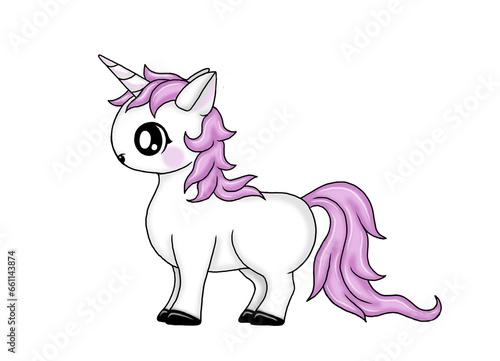 cute kawaii unicorn photo