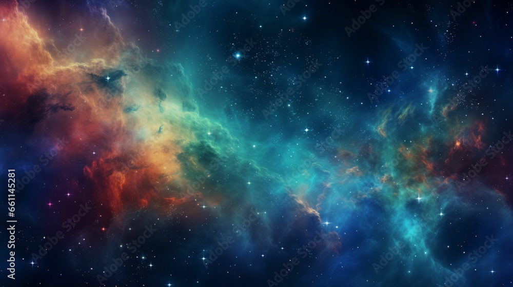 Fototapeta premium background with stars