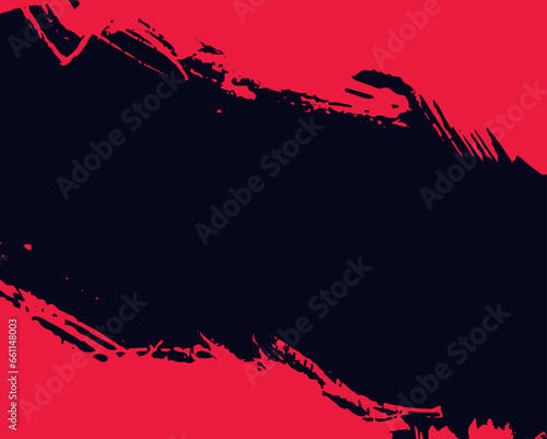 red and black paint brush grunge banner background, banner for offer and sale, black friday grunge background, paint brush stroke, black and red ink brush stroke