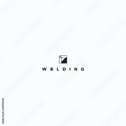 
illustration consisting of an image of a welded structure in the form of a symbol or logo