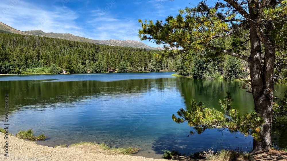 Sawmill Reservoir in Breckenridge Colorado Sawmill Reservoir in Breckenridge Colorado