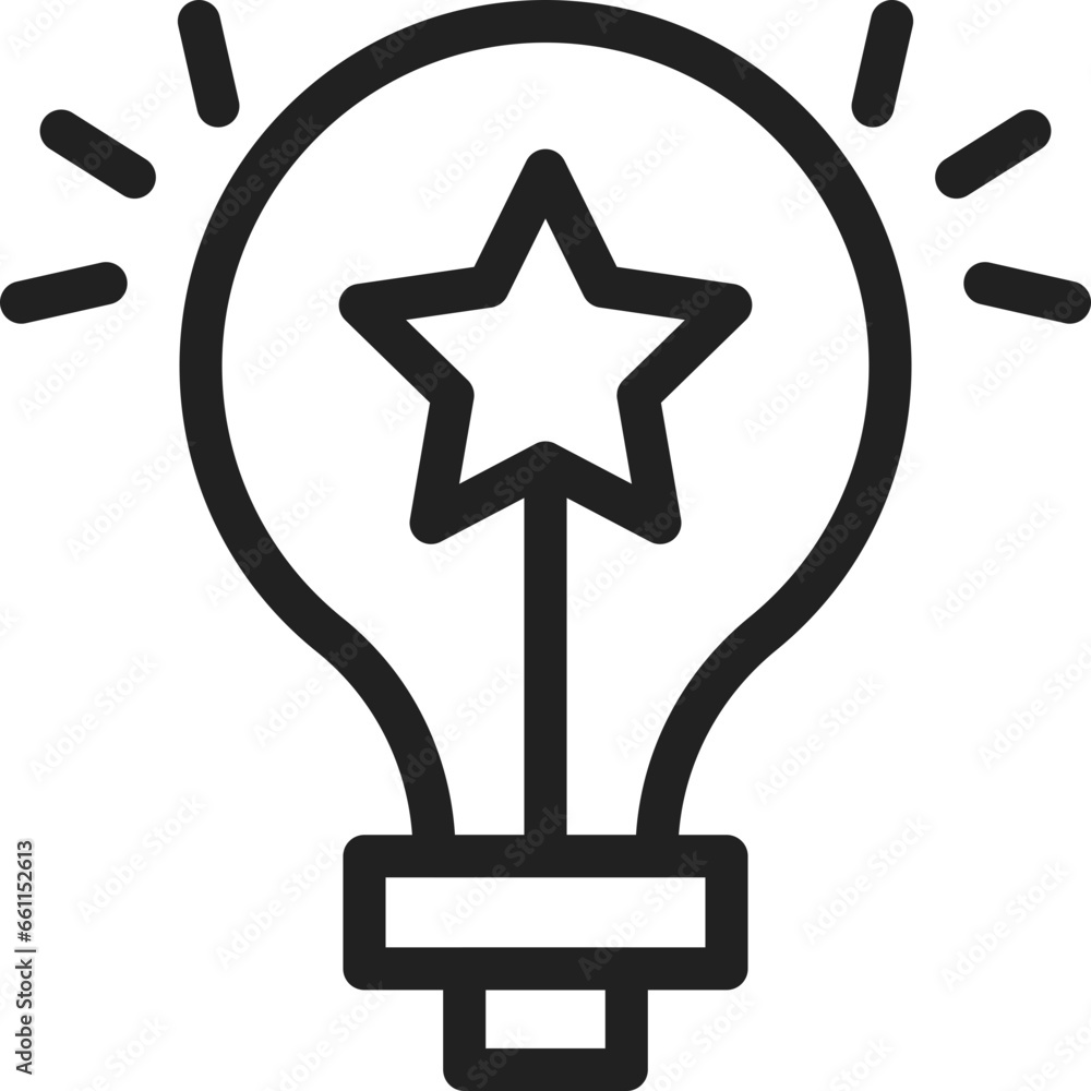 Innovation icon flat vector illustration Innovation icon flat vector illustration