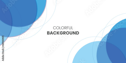 colorful business background with blue layout design vector illustration