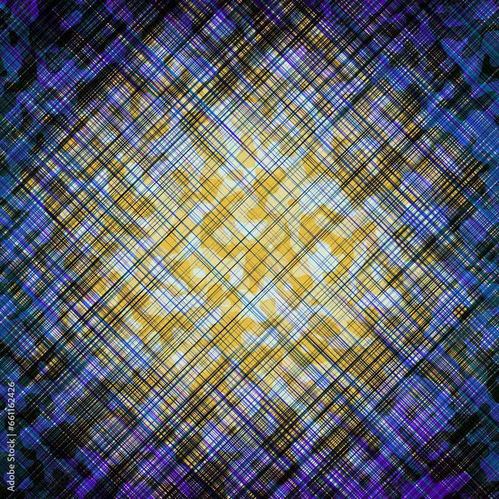 Fototapeta premium Colorful stripe abstract background. Colored fiber texture backdrop. Multi color gradient pattern and textured wallpaper.