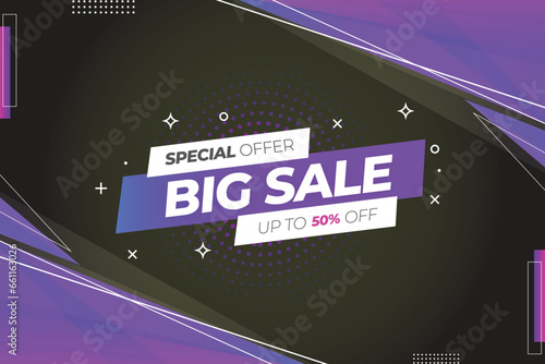 special offer big sale background design vector illustration
