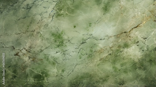 Elegant Vintage Green Christmas Background. Textured Old Paper with Marbled Stone and Rock Wall.