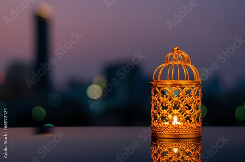 Free picture of shiny lamp Islamic background, Ramadan Mubarak