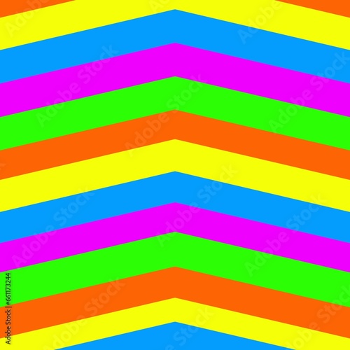 Angled stripes background with bright color palette © EM