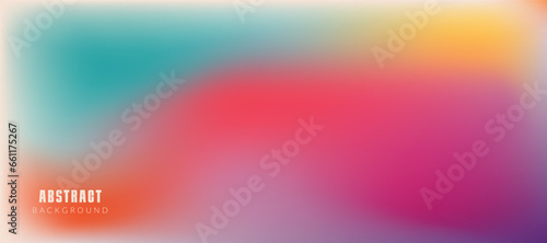 Fall gradient background. Abstract blurred background in red, orange and yellow tones. Autumn colors vector illustration. Autumn colors theme. Abstract Vector Background