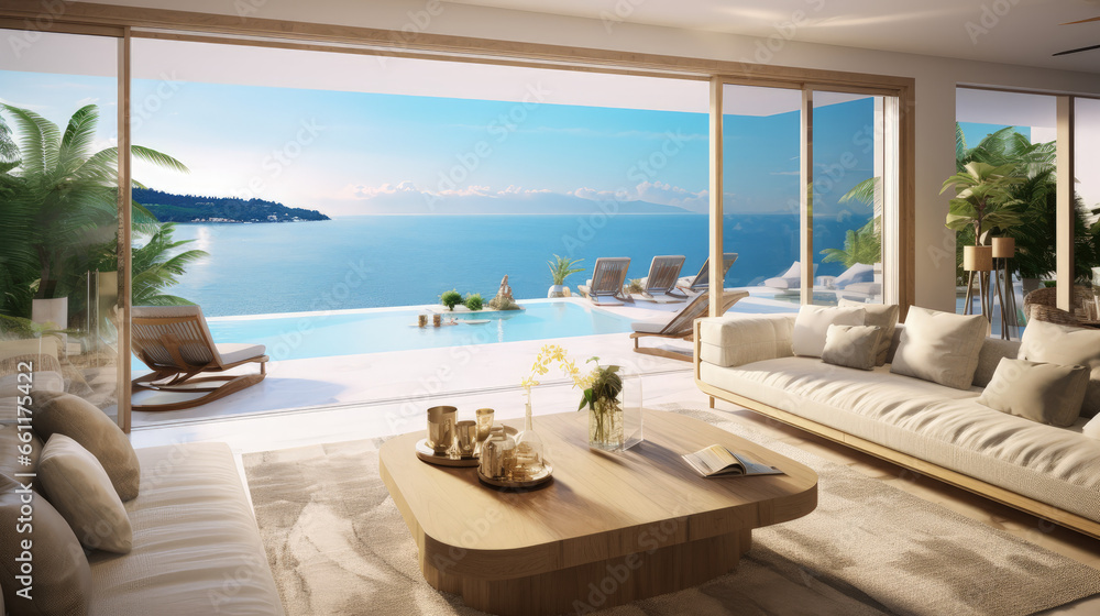 Exquisite Villa with Panoramic Sea View