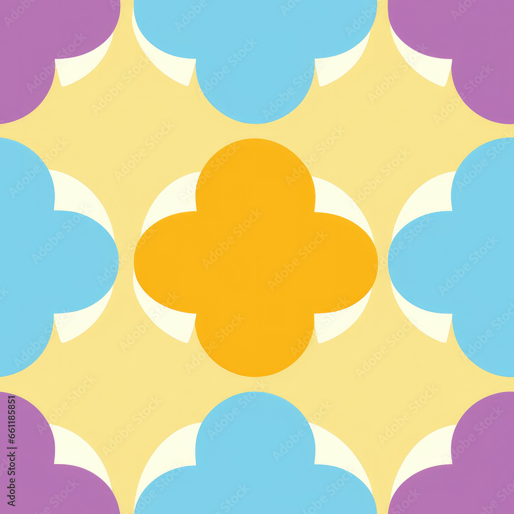 Simple abstract tile geometric minimalistic repeat pattern Simple abstract tile geometric minimalistic repeat pattern