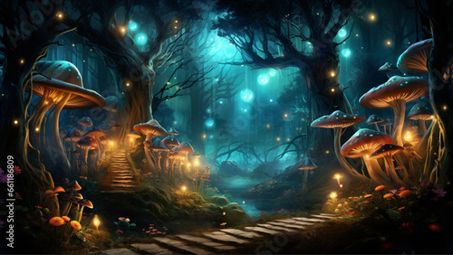 Enchanted Halloween Forest: Bewitched by Moonlight, Halloween Night | SCARY night | Scary forest | danger, scary moon