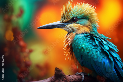 Bird of paradise AI Generated © USAMA