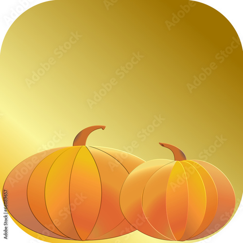 pumpkin - thanksgiving, autumn - great for website, email, greeting card, presentation, postcard, book, t-shirt, sweatshirt, sticker, book, gift wrap, printables 
