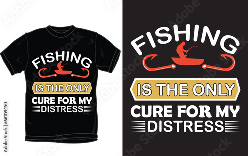 Fishing T-shirt design