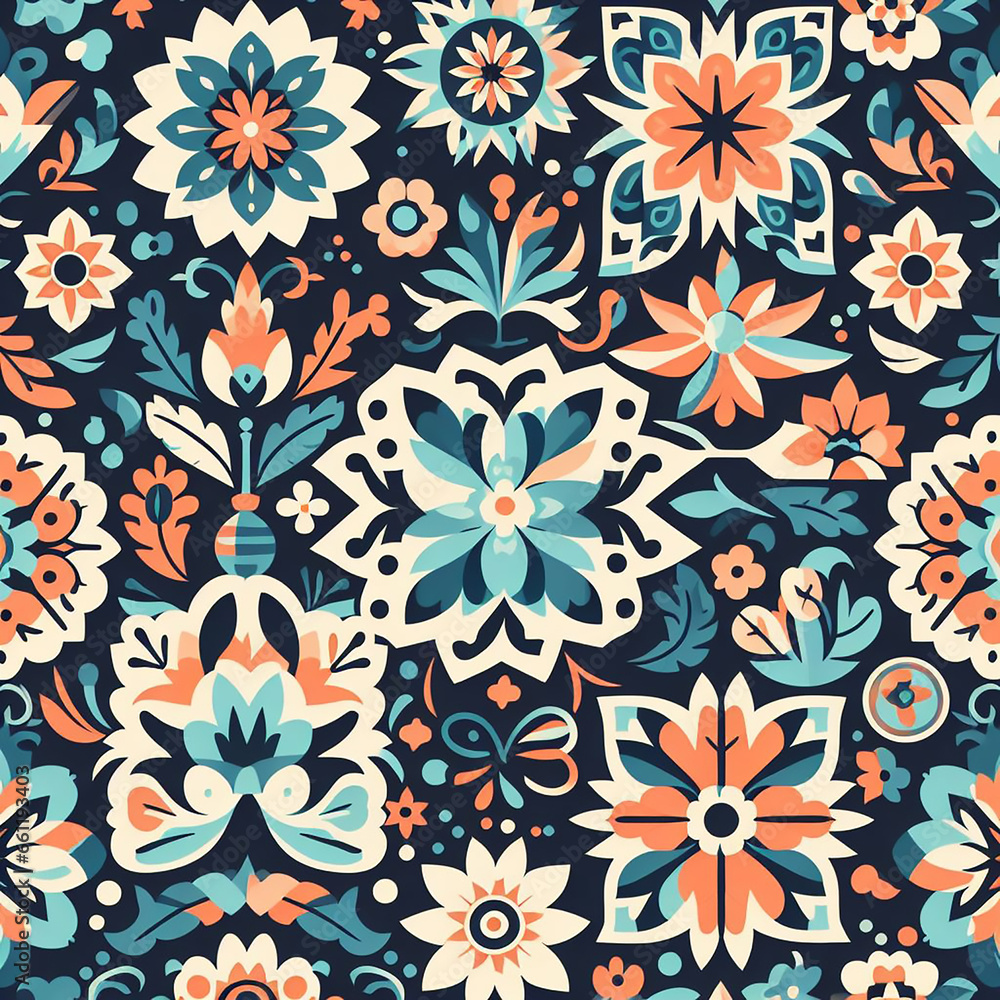 Set of patterned azulejo floor tiles. Abstract geometric background. Vector illustration, seamless mediterranean pattern. Portuguese floor tiles azulejo design. Floor cement talavera tiles collection
Set of patterned azulejo floor tiles. Abstract geometric background. Vector illustration, seamless mediterranean pattern. Portuguese floor tiles azulejo design. Floor cement talavera tiles collection