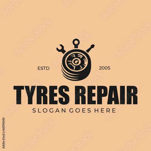 A very perfect logo design to use as a car repair shop logo