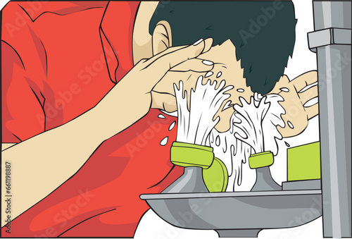 emergency eye wash