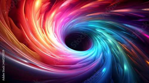 Background of a spiral with many colors with vortex - wallpaper